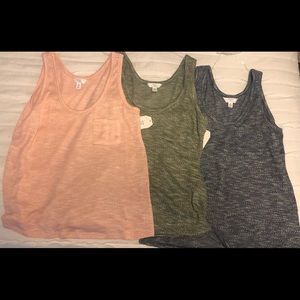 Thin sweater tanks